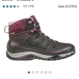 OBOZ:Juniper 6" Insulated BDry Hiking Boots-Womans